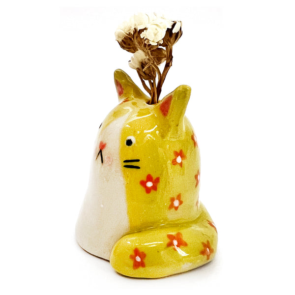 Mini Cat Vase · For Flowers or Whiskers · 155