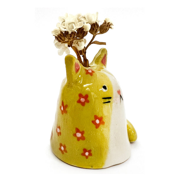 Mini Cat Vase · For Flowers or Whiskers · 155