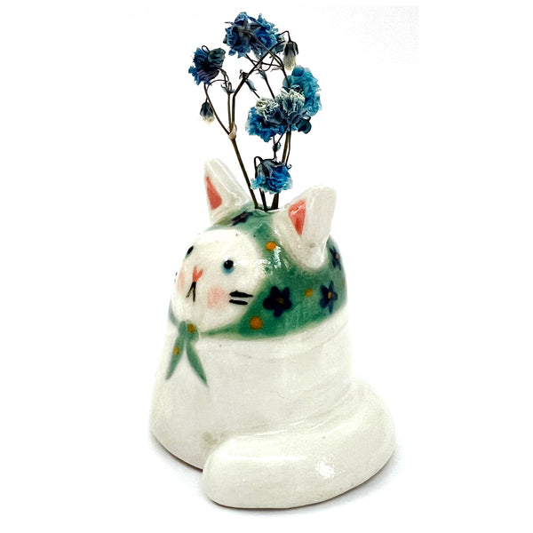 Mini Cat Vase · For Flowers or Whiskers · 158