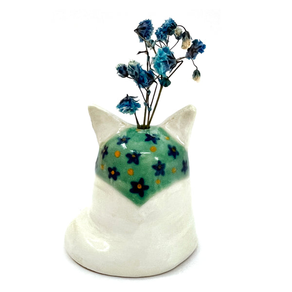 Mini Cat Vase · For Flowers or Whiskers · 158