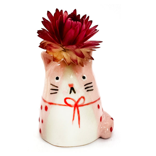 Mini Cat Vase · For Flowers or Whiskers · 159
