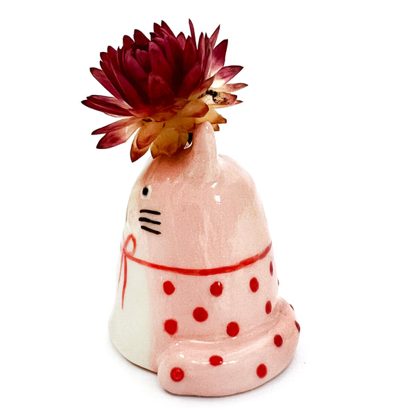 Mini Cat Vase · For Flowers or Whiskers · 159