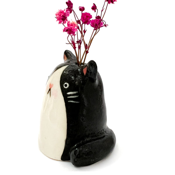 Mini Cat Vase · For Flowers or Whiskers · 160