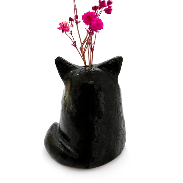 Mini Cat Vase · For Flowers or Whiskers · 160