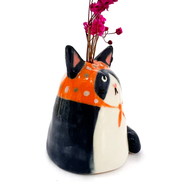 Mini Cat Vase · For Flowers or Whiskers · 161