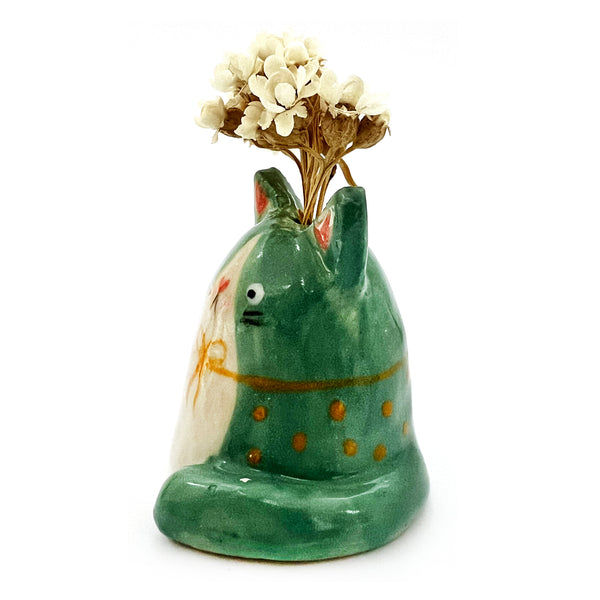 Mini Cat Vase · For Flowers or Whiskers · 163