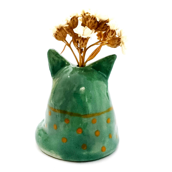 Mini Cat Vase · For Flowers or Whiskers · 163