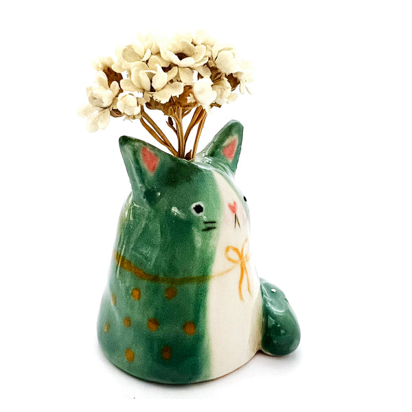 Mini Cat Vase · For Flowers or Whiskers · 163