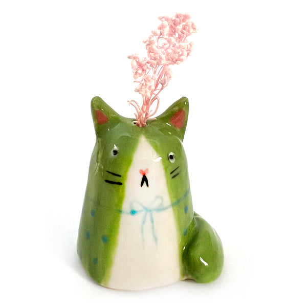 SECONDS · Mini Cat Vase · For Flowers or Whiskers · 165 (read description)