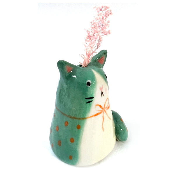 SECONDS · Mini Cat Vase · For Flowers or Whiskers · 166 (read description)