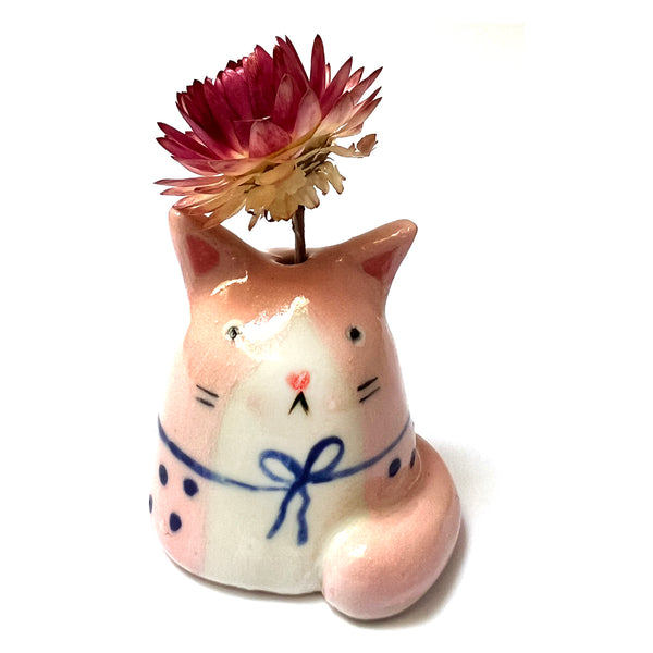 Mini Cat Vase · For Flowers or Whiskers · 167
