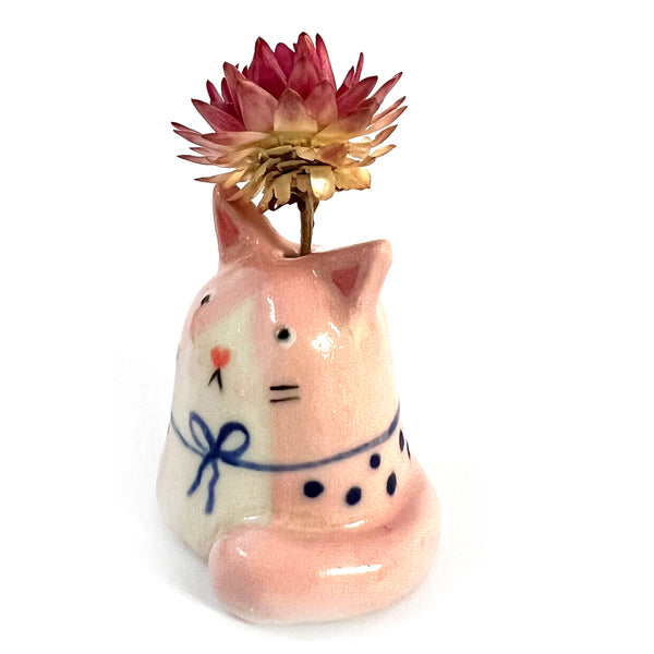 Mini Cat Vase · For Flowers or Whiskers · 167