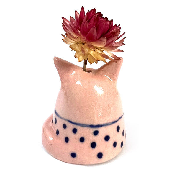 Mini Cat Vase · For Flowers or Whiskers · 167