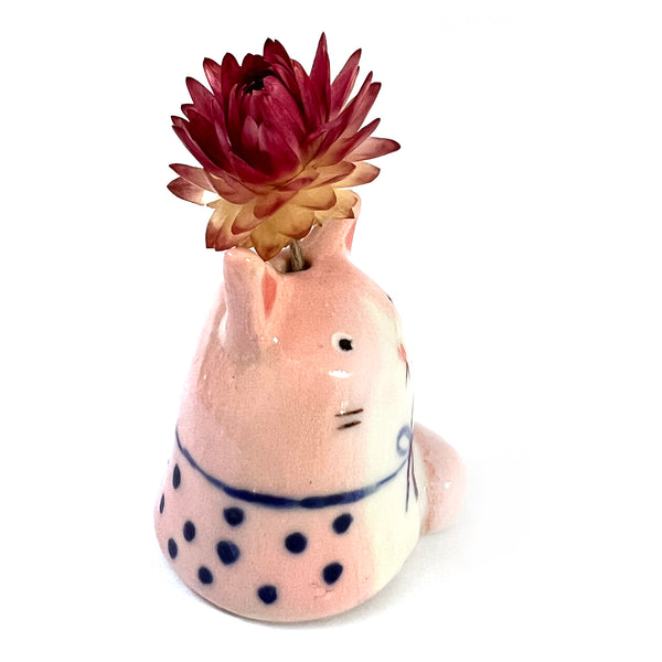 Mini Cat Vase · For Flowers or Whiskers · 167