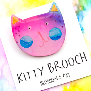 Kitty Brooch · Mixed Media · 79