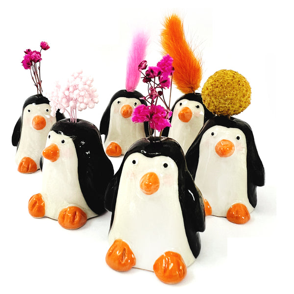Mini Penguin Vase · For Tiny Blooms