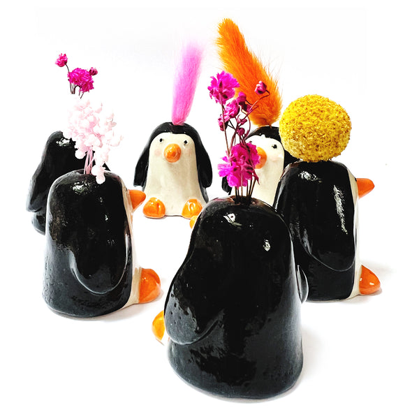 Mini Penguin Vase · For Tiny Blooms