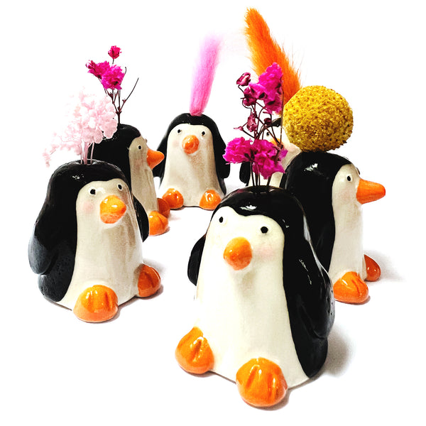 Mini Penguin Vase · For Tiny Blooms