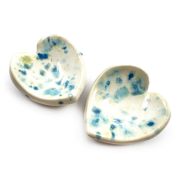 Tiny Heart Dish · Stoneware