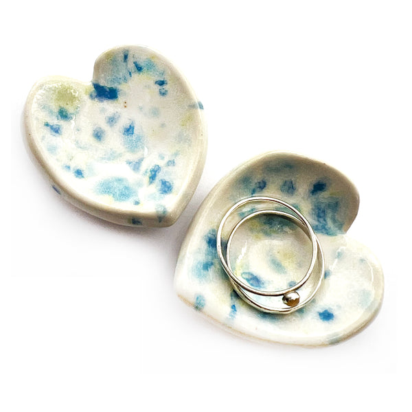Tiny Heart Dish · Stoneware