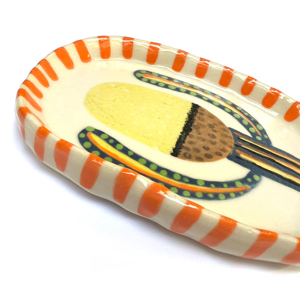 SAMPLE · Trinket Dish · Stoneware
