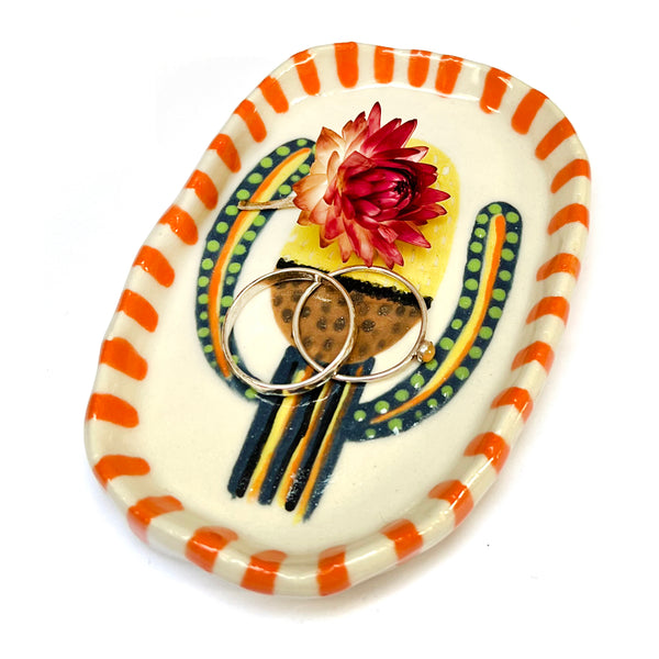 SAMPLE · Trinket Dish · Stoneware