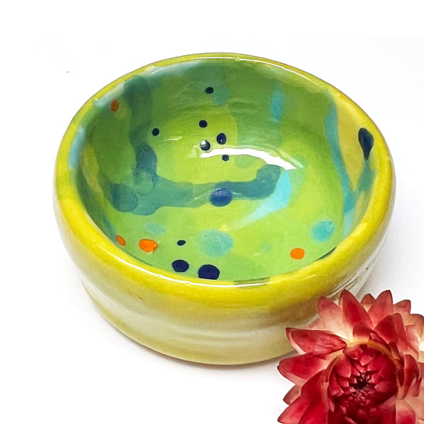 SAMPLE · Mini Bowl · Green · Stoneware