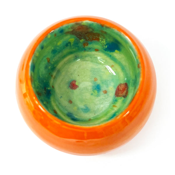 SAMPLE · Mini Bowl · Orange · Stoneware