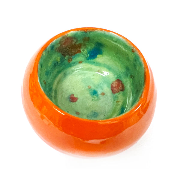 SAMPLE · Mini Bowl · Orange · Stoneware