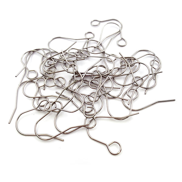 Earring Componants · Large Loop · 25mm · 25 Pairs