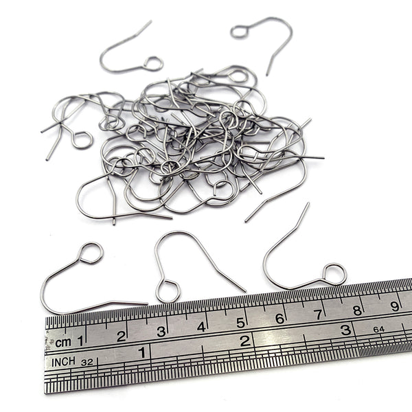 Earring Componants · Large Loop · 25mm · 25 Pairs