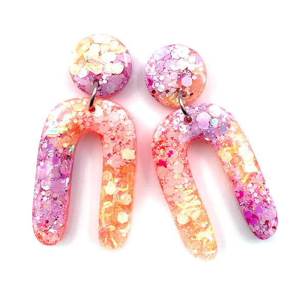 Resin Earring · Jeanie · Ombre