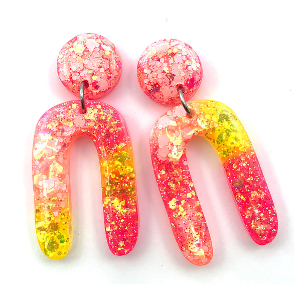 Resin Earring · Jeanie · Ombre