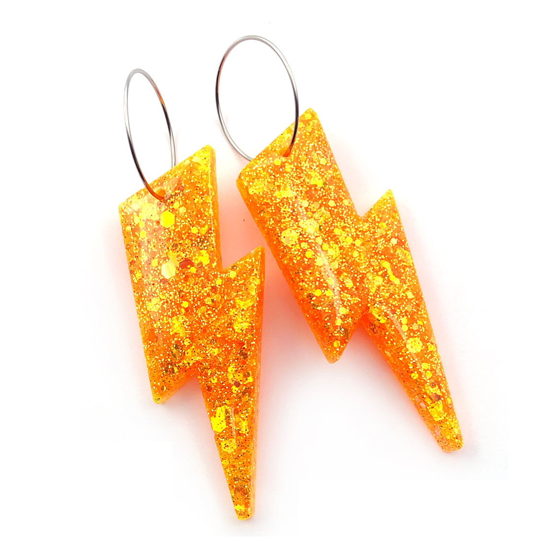 Resin Earring · Wam Bam · Orange