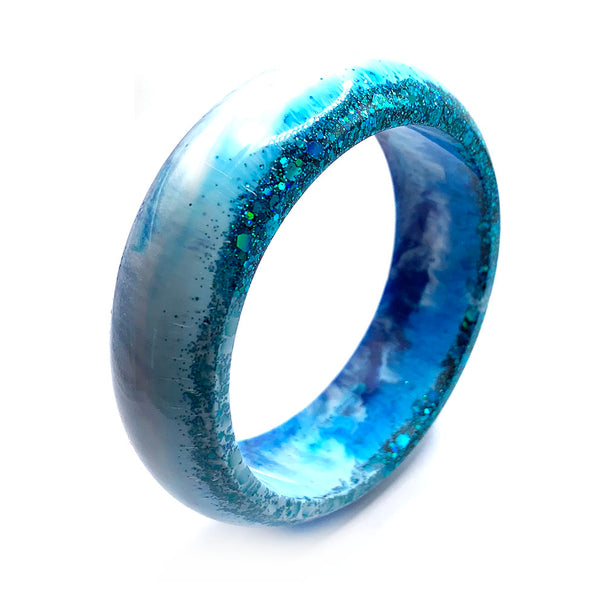Betty Bangle · Blue · 66mm