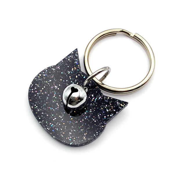 Keyring · Glitter Kitty · Choose Your Colour