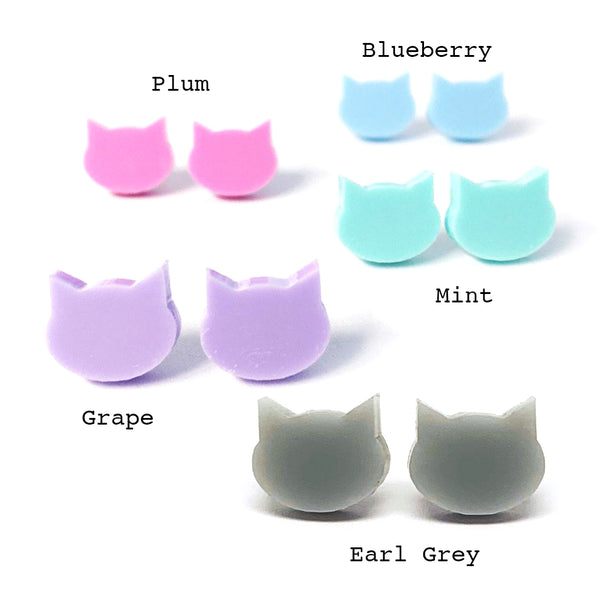 Cat Stud · Pastel · Mini · Choose Your Colour!