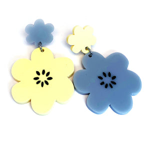 Flower Power Earring · Pastel · Earl Grey & Lemon