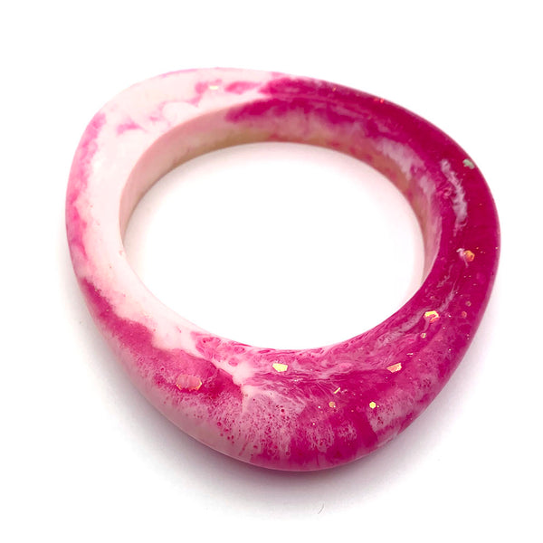 Olive Bangle · Pink · 65mm