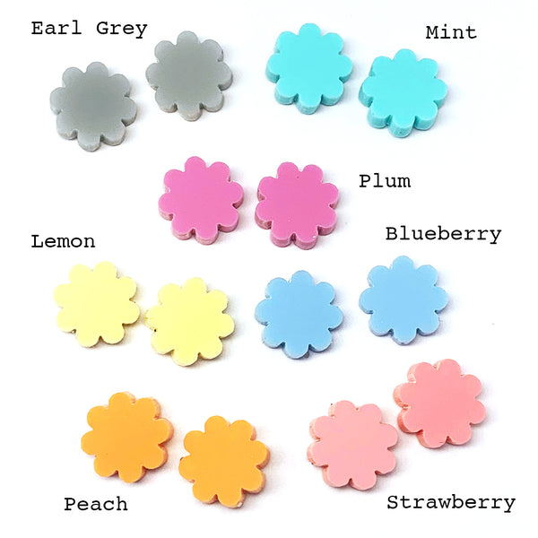 Stud Earring · Cherry Blossom · Pastel · Choose your Colour