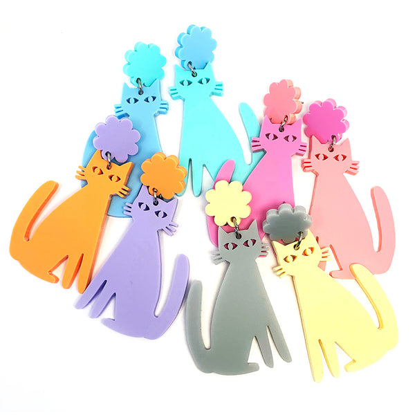 Spooky Cats · Lemon + Earl Grey