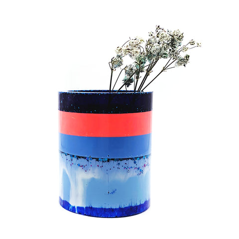 Jar · Style It Your Way · Small Round · Blue · 15
