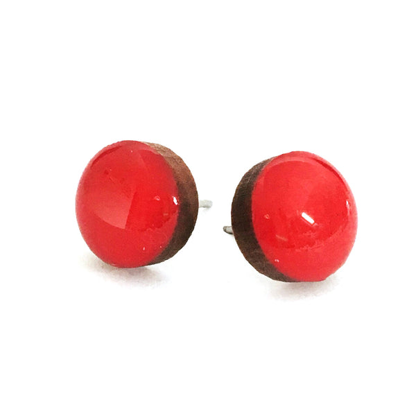 Dot Earrings · Cherry