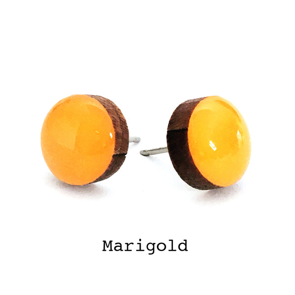 Dot Earrings · Marigold