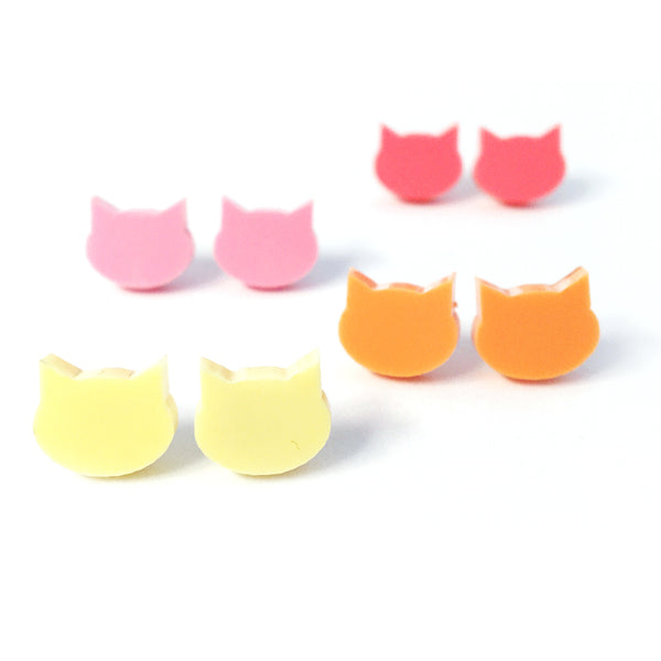 Cat Stud · Pastel · Mini · Choose Your Colour!