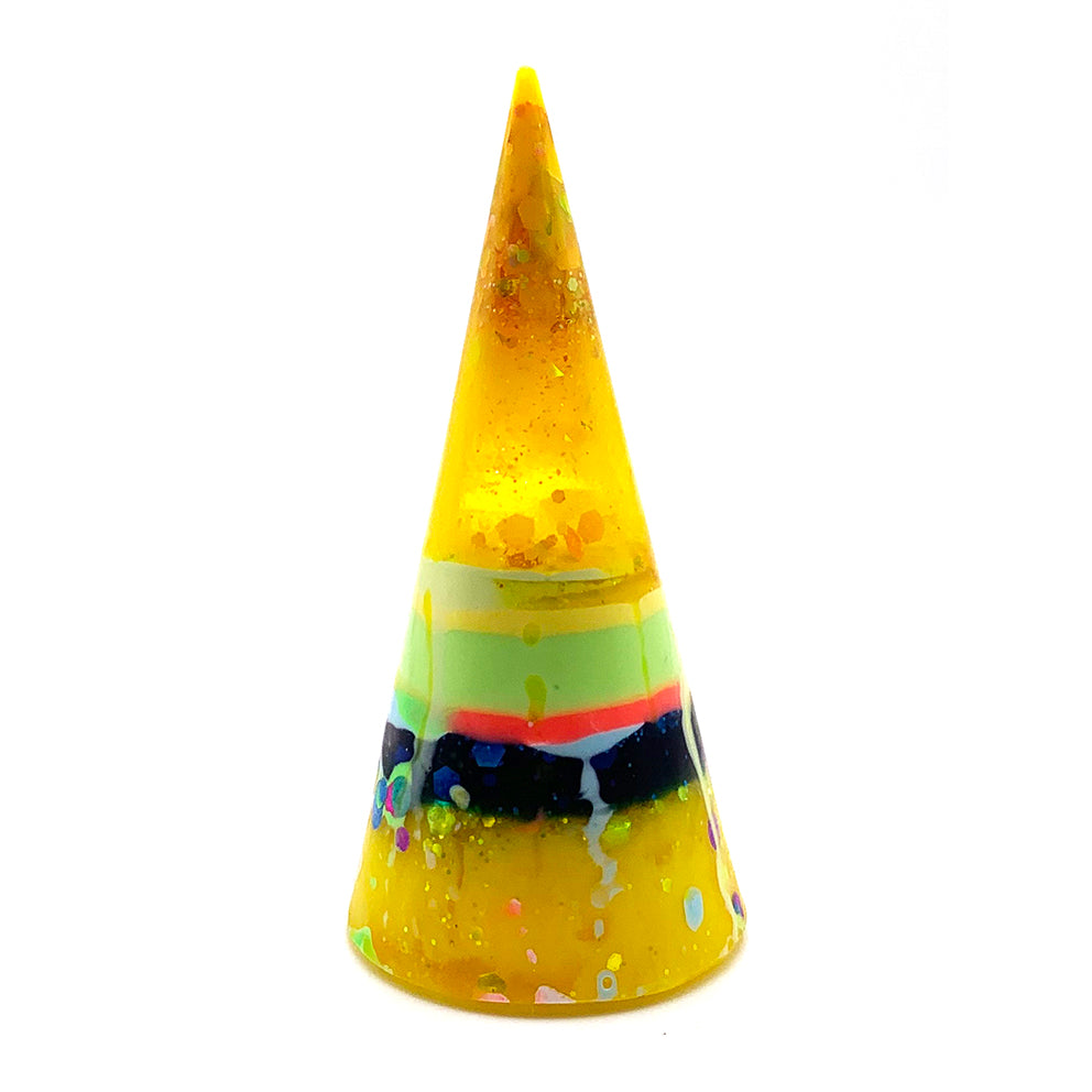 Ring Cone · Yellow Stripes