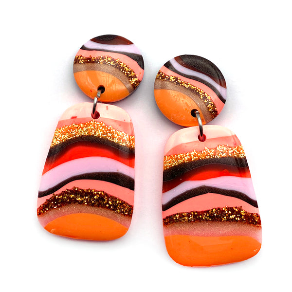 Resin Earring · Painterly · Style 2 · 9
