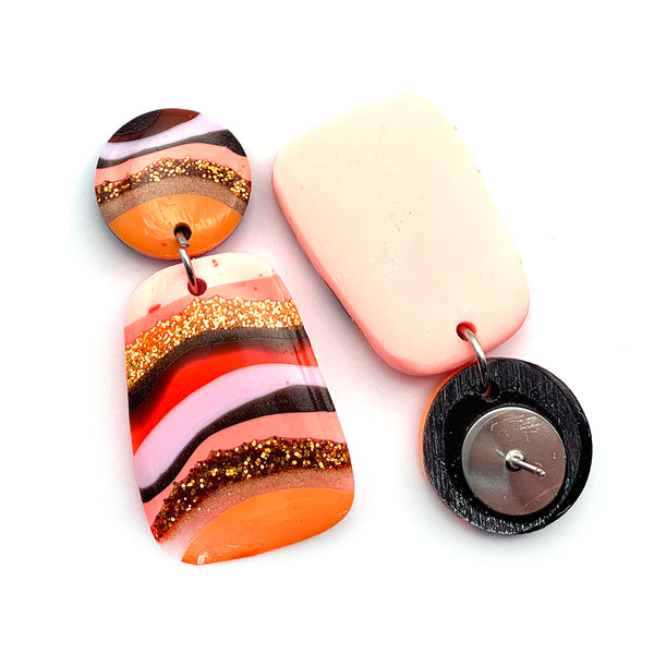 Resin Earring · Painterly · Style 2 · 9