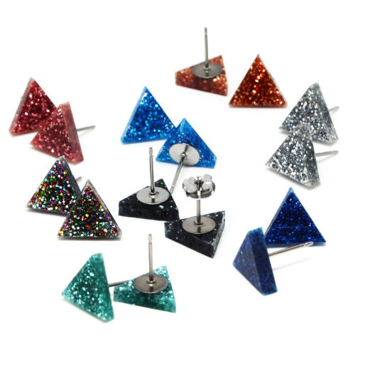 Triangle Stud · Choose your Colour